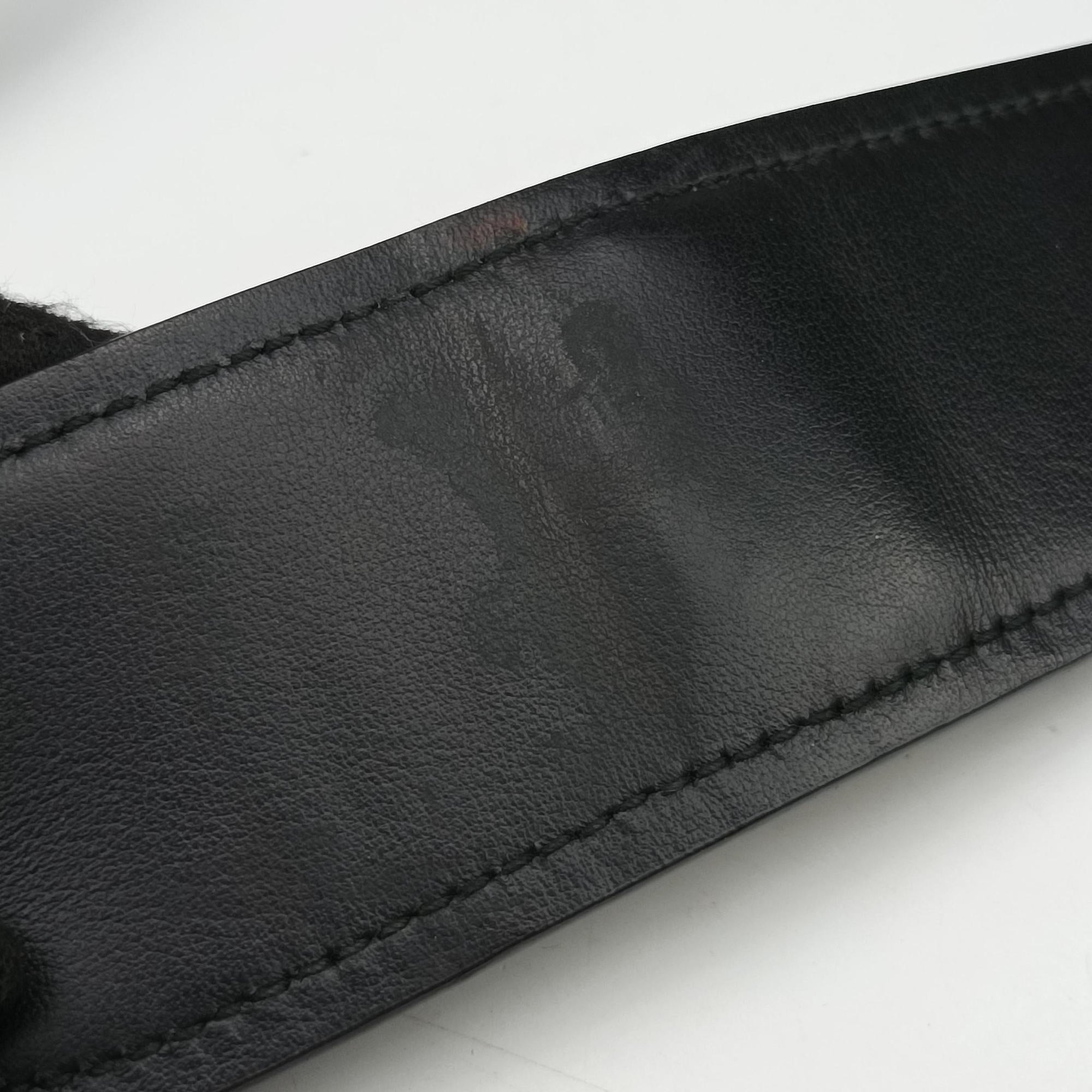 Pre-owned Prada Pionniere Black Leather 1BD074 shoulderbag | stylenewstar