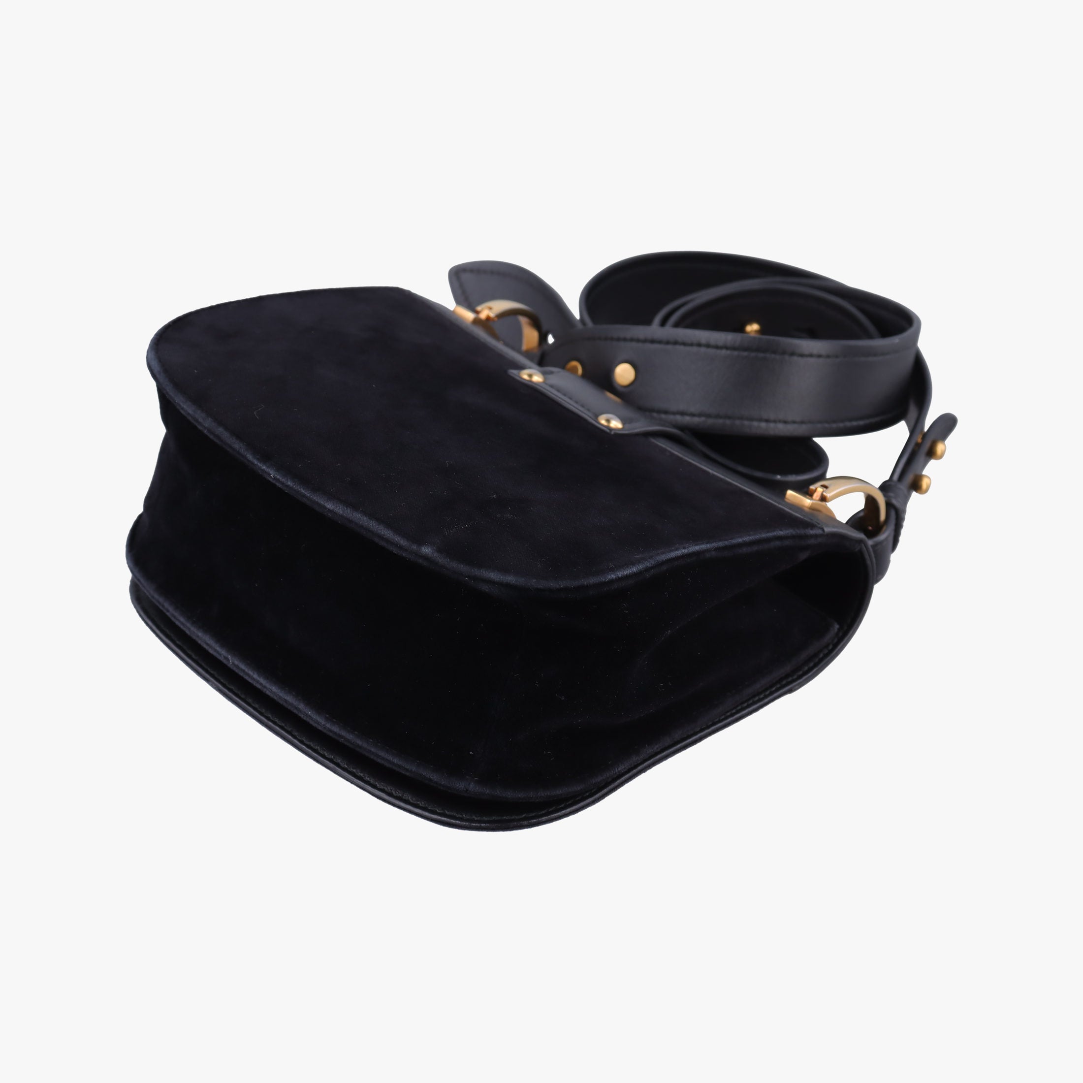 Pre-owned Prada Pionniere Black Leather 1BD074 shoulderbag | stylenewstar