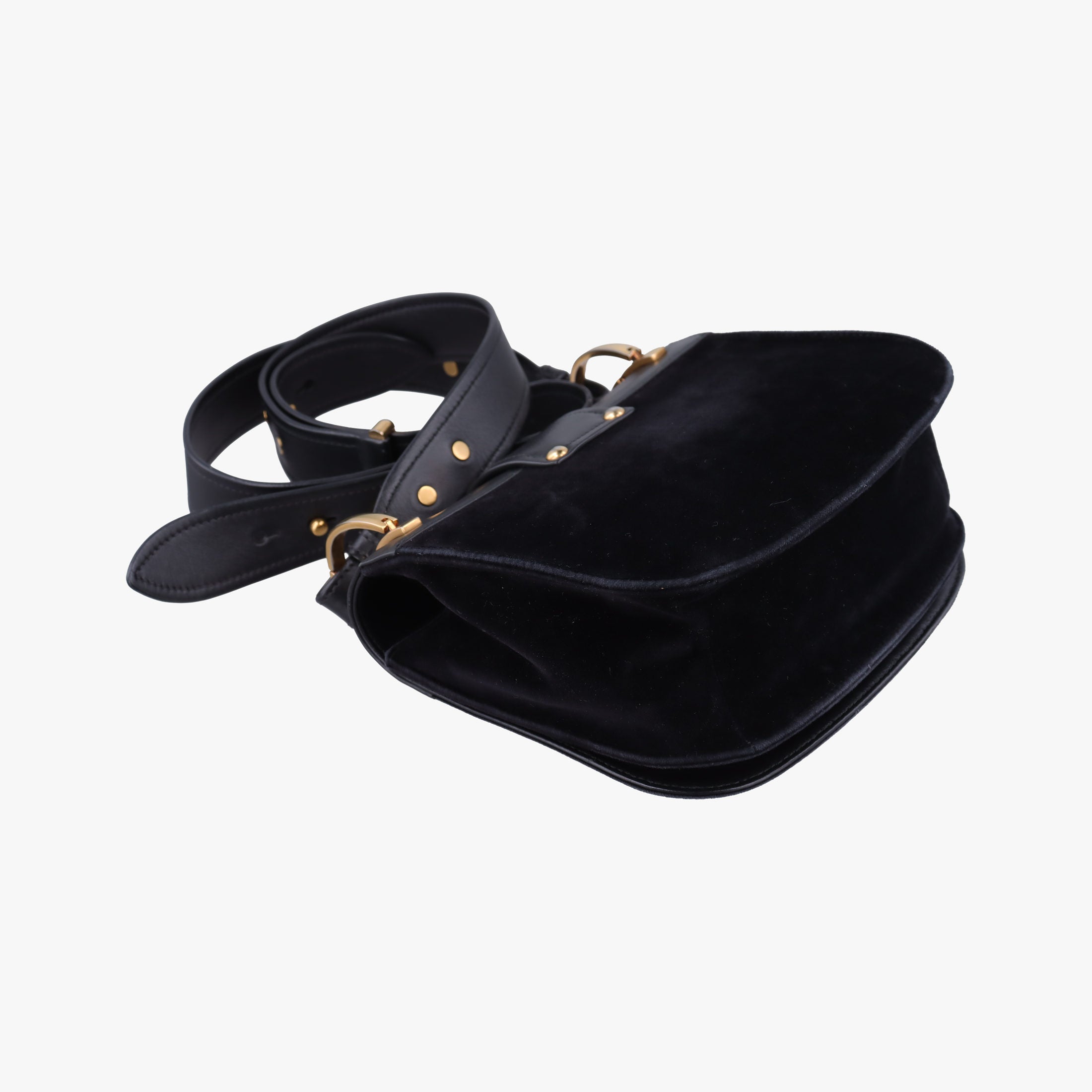 Pre-owned Prada Pionniere Black Leather 1BD074 shoulderbag | stylenewstar