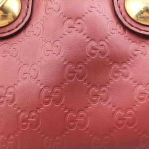 Pre-owned Gucci Babouska Red Leather 207297 shoulderbag | stylenewstar