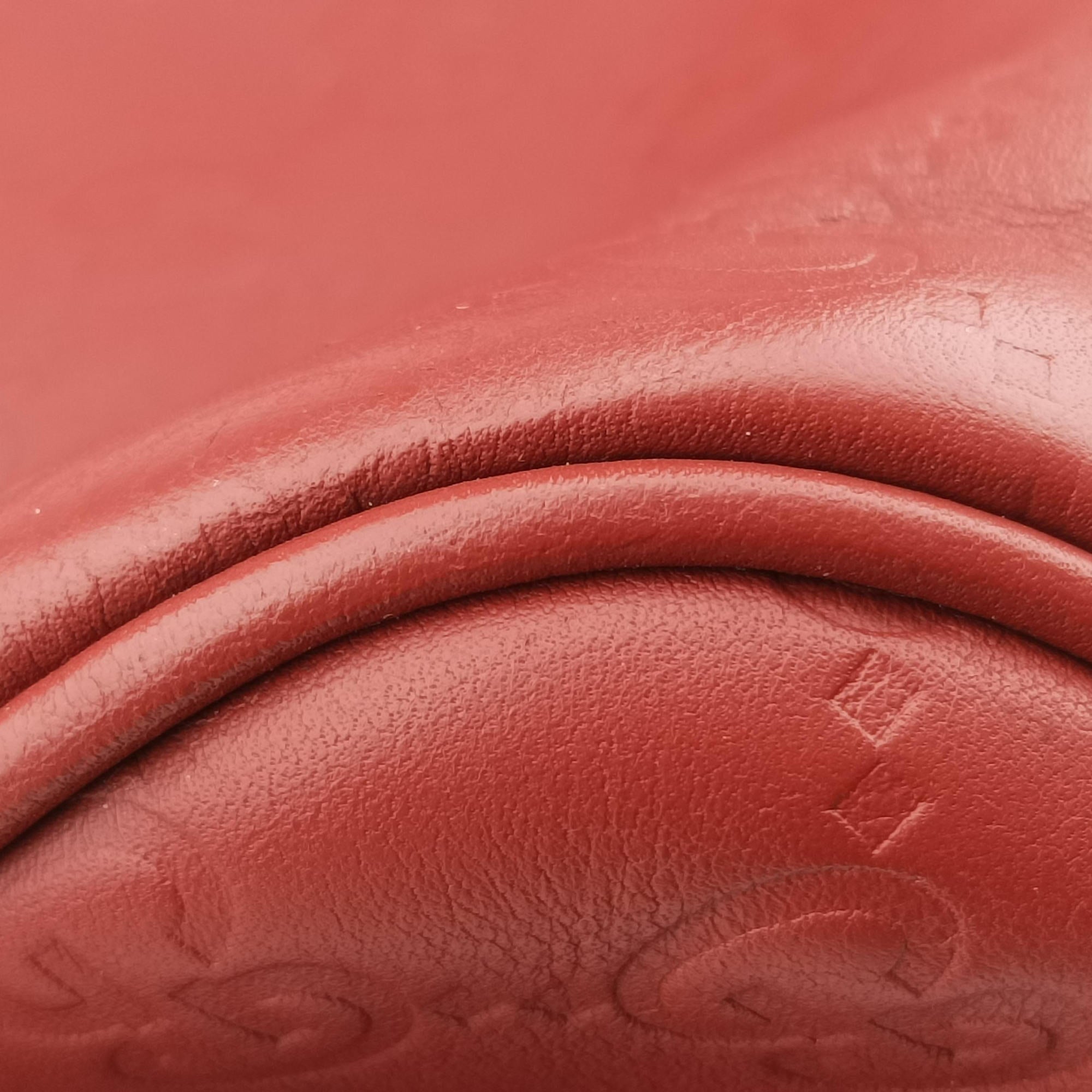 Pre-owned Gucci Babouska Red Leather 207297 shoulderbag | stylenewstar