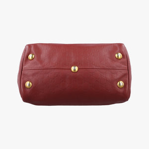 Pre-owned Gucci Babouska Red Leather 207297 shoulderbag | stylenewstar