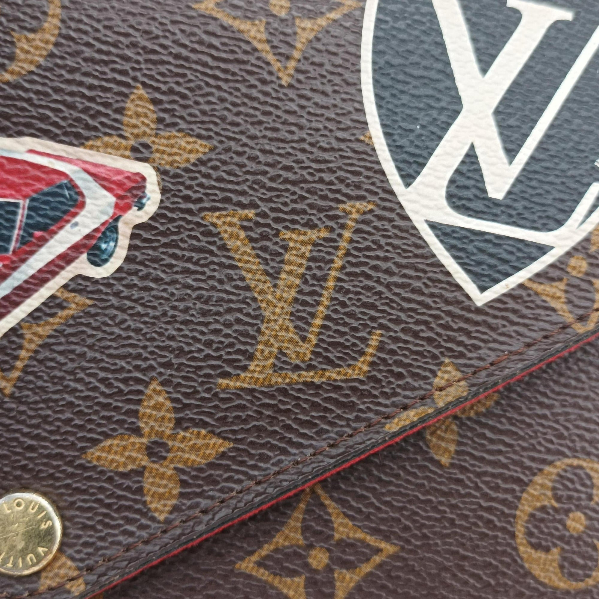 Vintage Louis Vuitton Felicie Pochette Brown×Multicolor Monogram Canvas M62145 shoulderbag | stylenewstar
