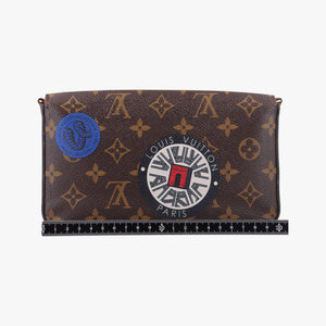 Vintage Louis Vuitton Felicie Pochette Brown×Multicolor Monogram Canvas M62145 shoulderbag | stylenewstar