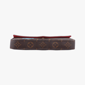 Vintage Louis Vuitton Felicie Pochette Brown×Multicolor Monogram Canvas M62145 shoulderbag | stylenewstar