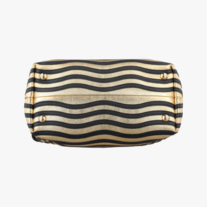 Pre-owned Fendi Dotcom Click Small Golden Leather 8BN299 shoulderbag | stylenewstar
