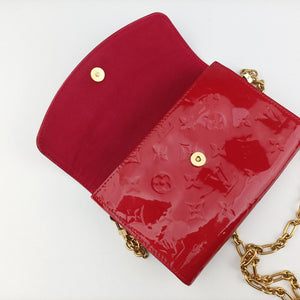 Vintage Louis Vuitton Belle Air Pomme d'Amour Vernis M93614 shoulderbag | stylenewstar