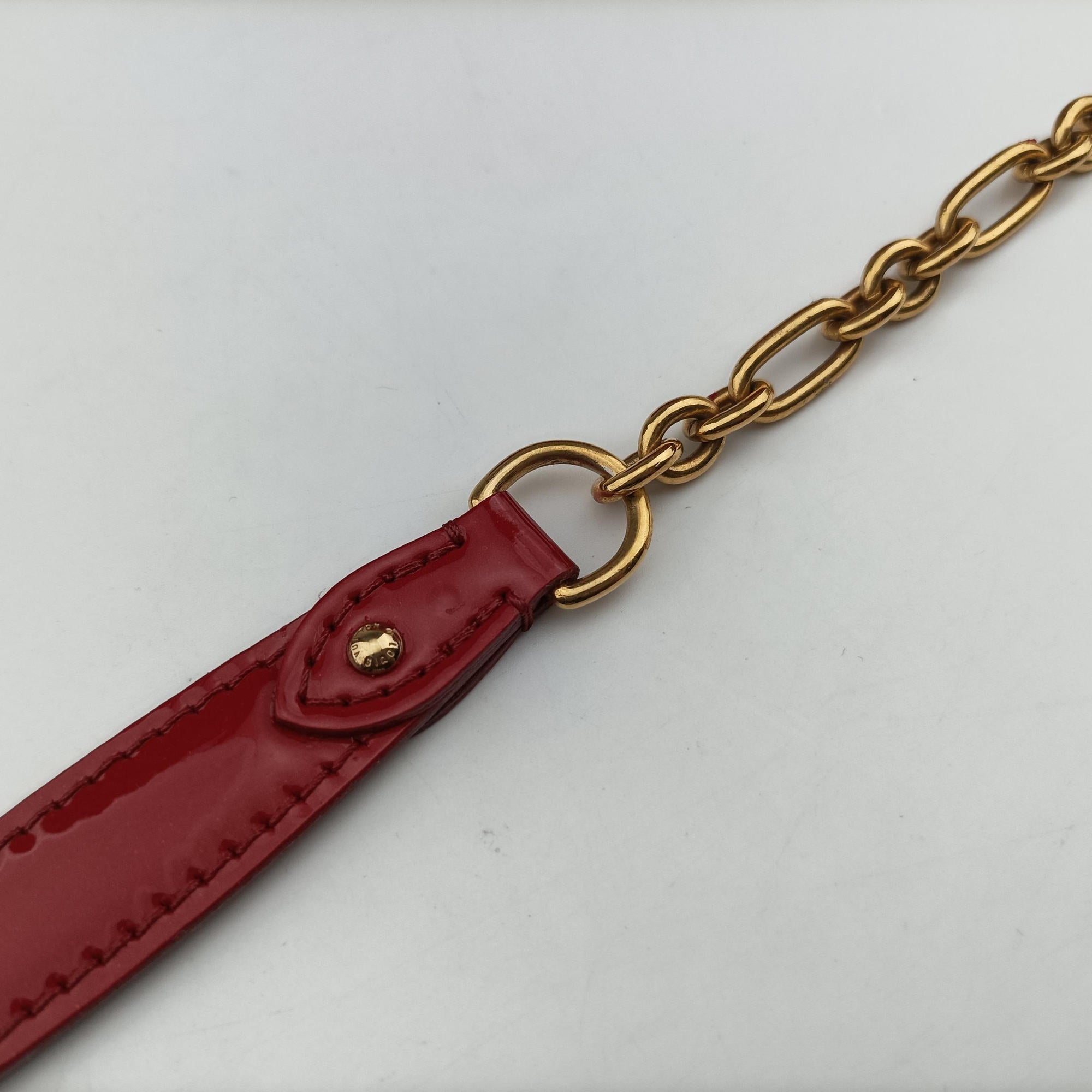 Vintage Louis Vuitton Belle Air Pomme d'Amour Vernis M93614 shoulderbag | stylenewstar