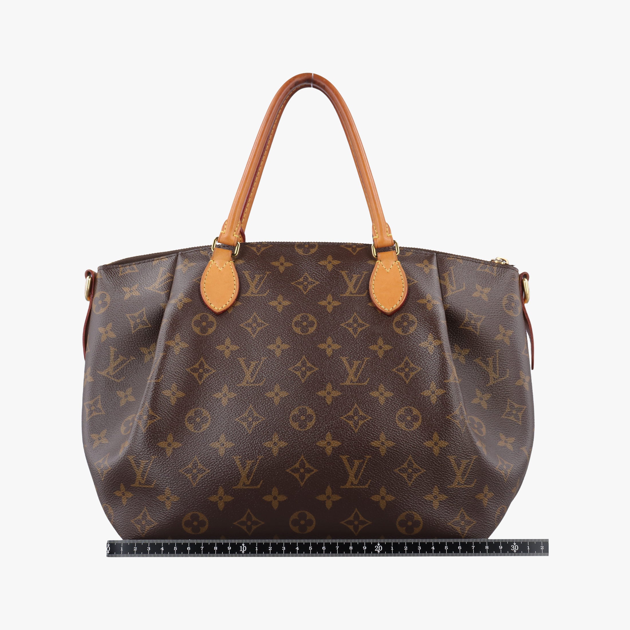 Pre-owned Louis Vuitton TURENNE MM Brown Monogram Canvas M48814 shoulderbag | stylenewstar