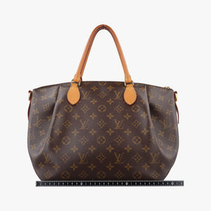 Pre-owned Louis Vuitton TURENNE MM Brown Monogram Canvas M48814 shoulderbag | stylenewstar