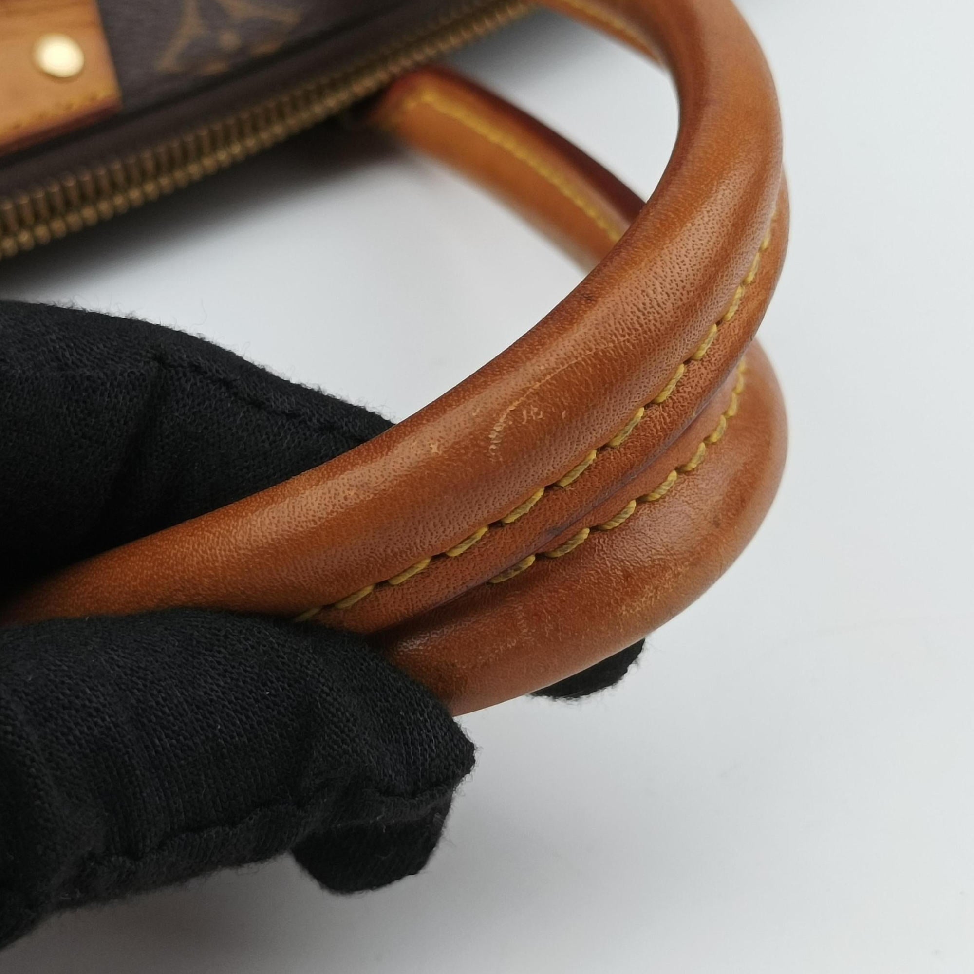 Pre-owned Louis Vuitton TURENNE MM Brown Monogram Canvas M48814 shoulderbag | stylenewstar