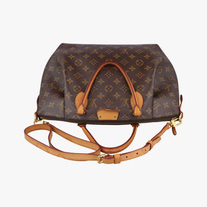 Pre-owned Louis Vuitton TURENNE MM Brown Monogram Canvas M48814 shoulderbag | stylenewstar