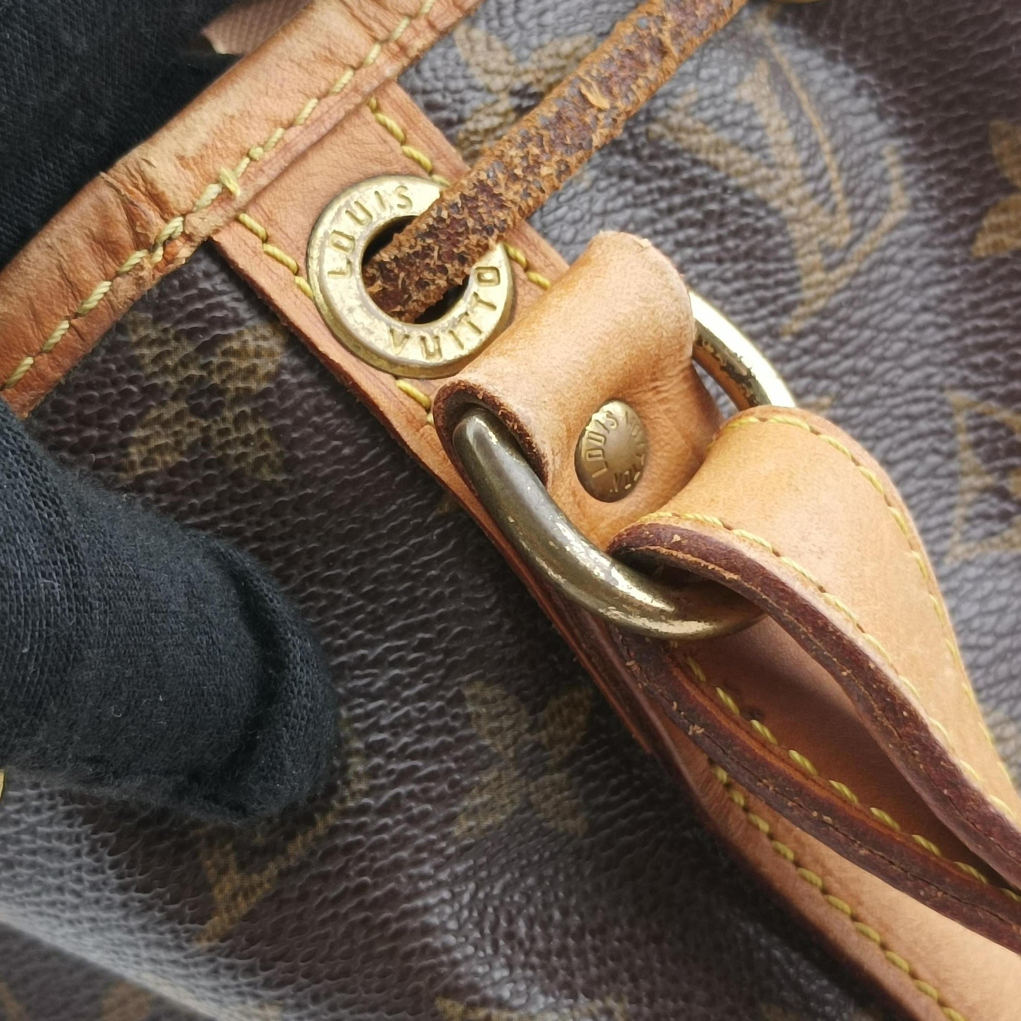 Vintage Louis Vuitton Petit Noe Brown Monogram Canvas M42226 shoulderbag | stylenewstar
