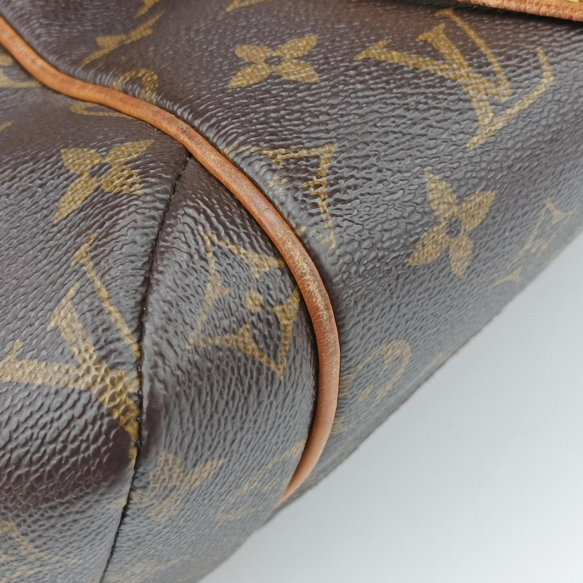 Pre-owned Louis Vuitton TOTALLY MM brown Monogram Canvas M56689 shoulderbag | stylenewstar