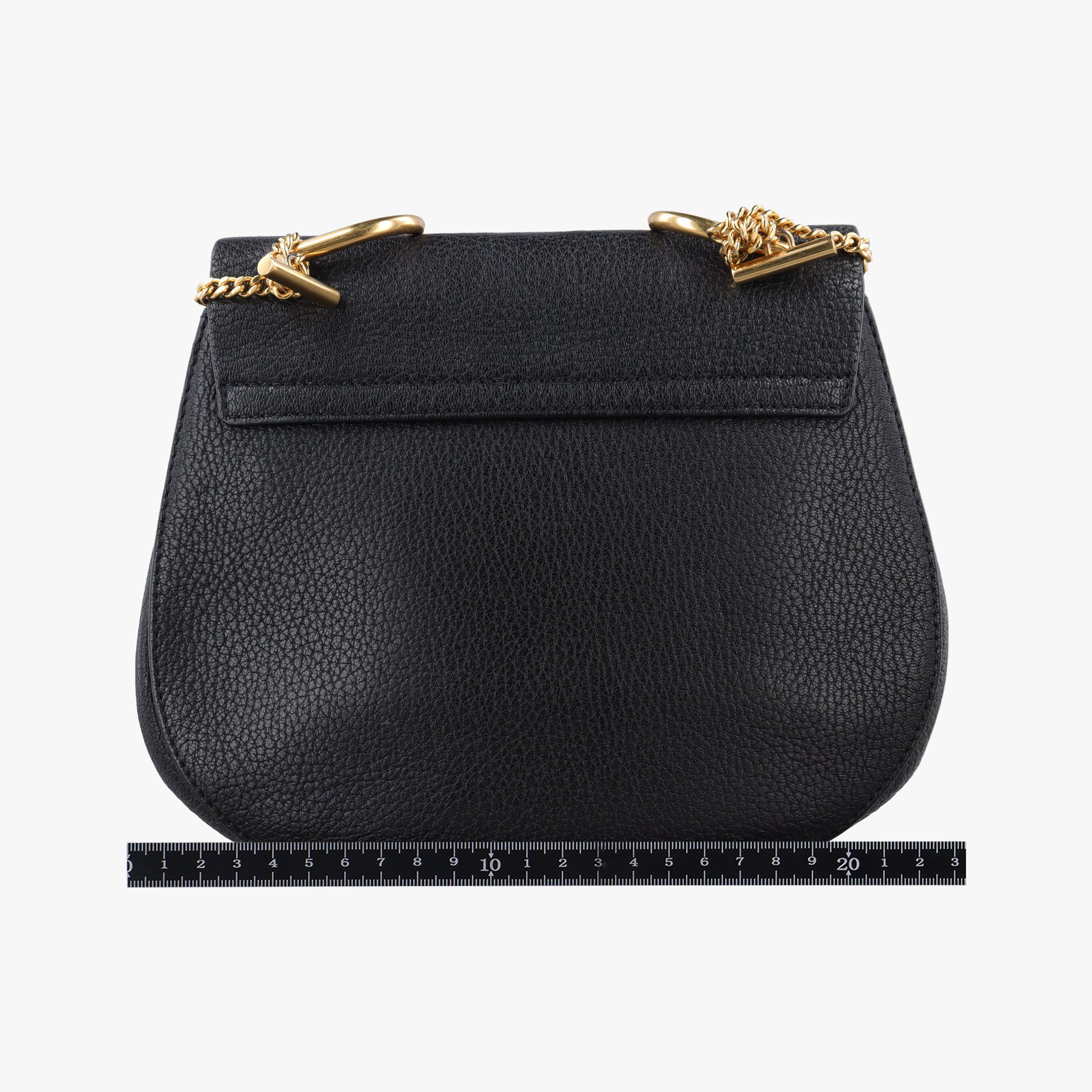 Pre-owned Chloe DREW Black Leather  shoulderbag | stylenewstar