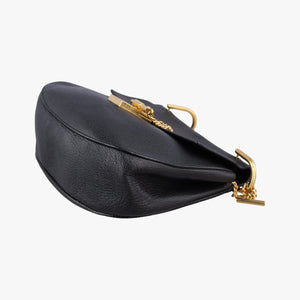 Pre-owned Chloe DREW Black Leather  shoulderbag | stylenewstar