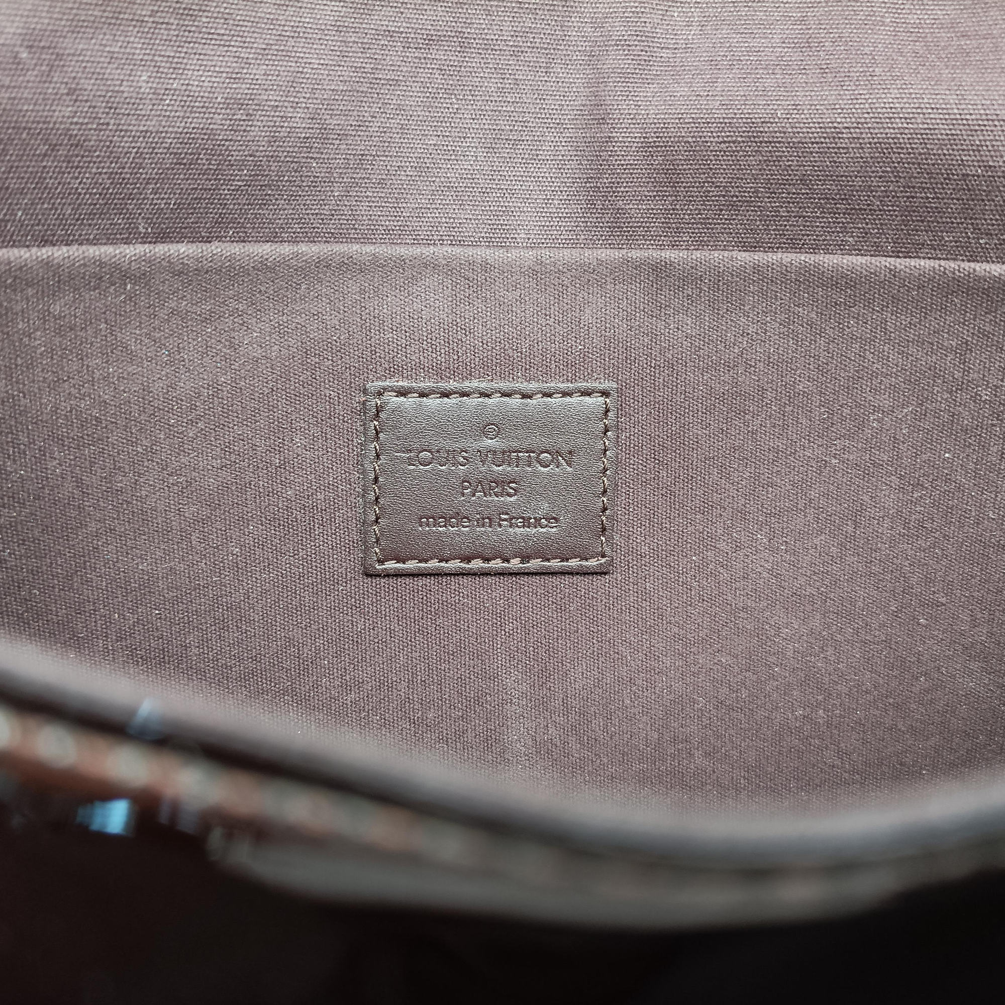 Pre-owned Louis Vuitton Pochette Felice Amarante Vernis M64579 shoulderbag | stylenewstar