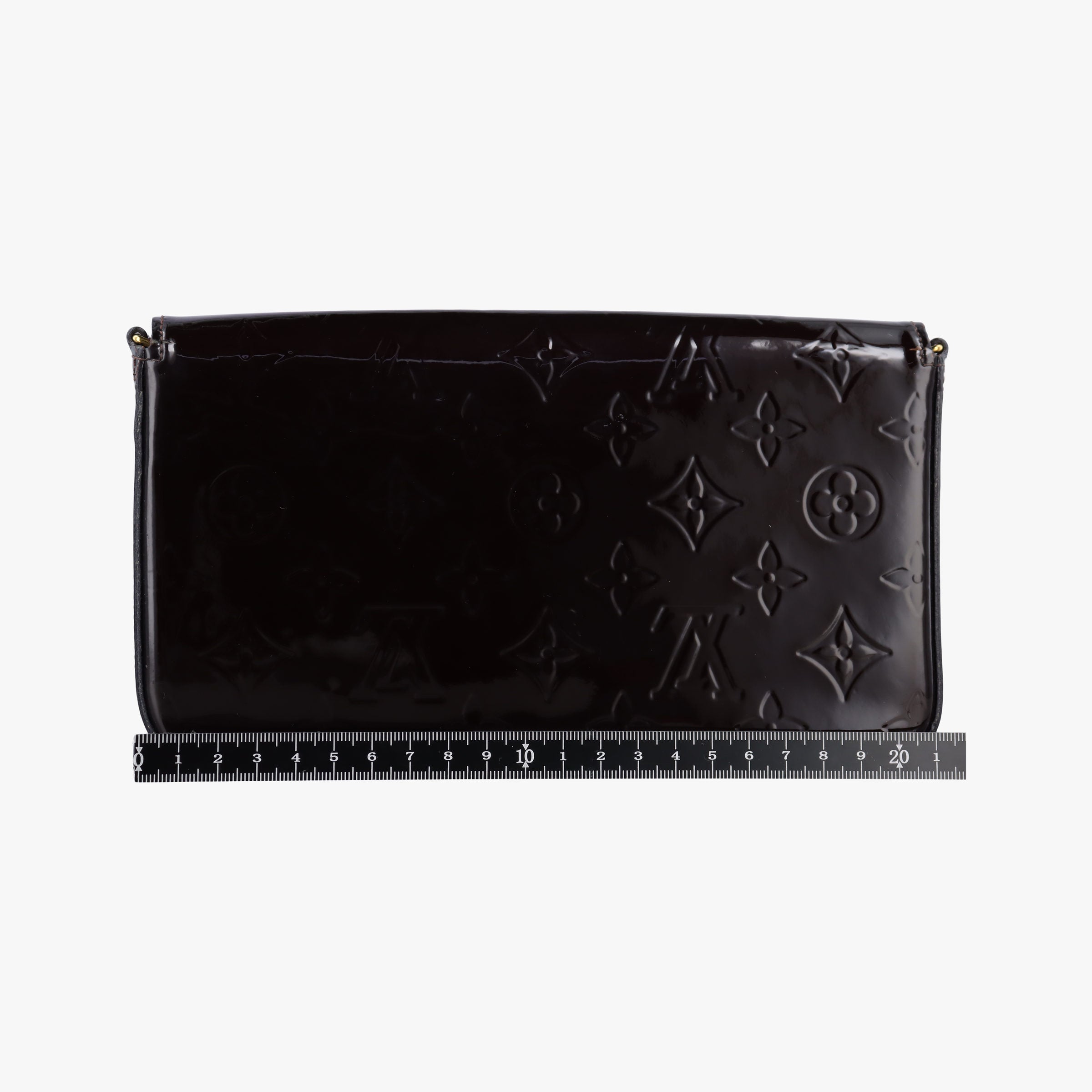 Pre-owned Louis Vuitton Pochette Felice Amarante Vernis M64579 shoulderbag | stylenewstar