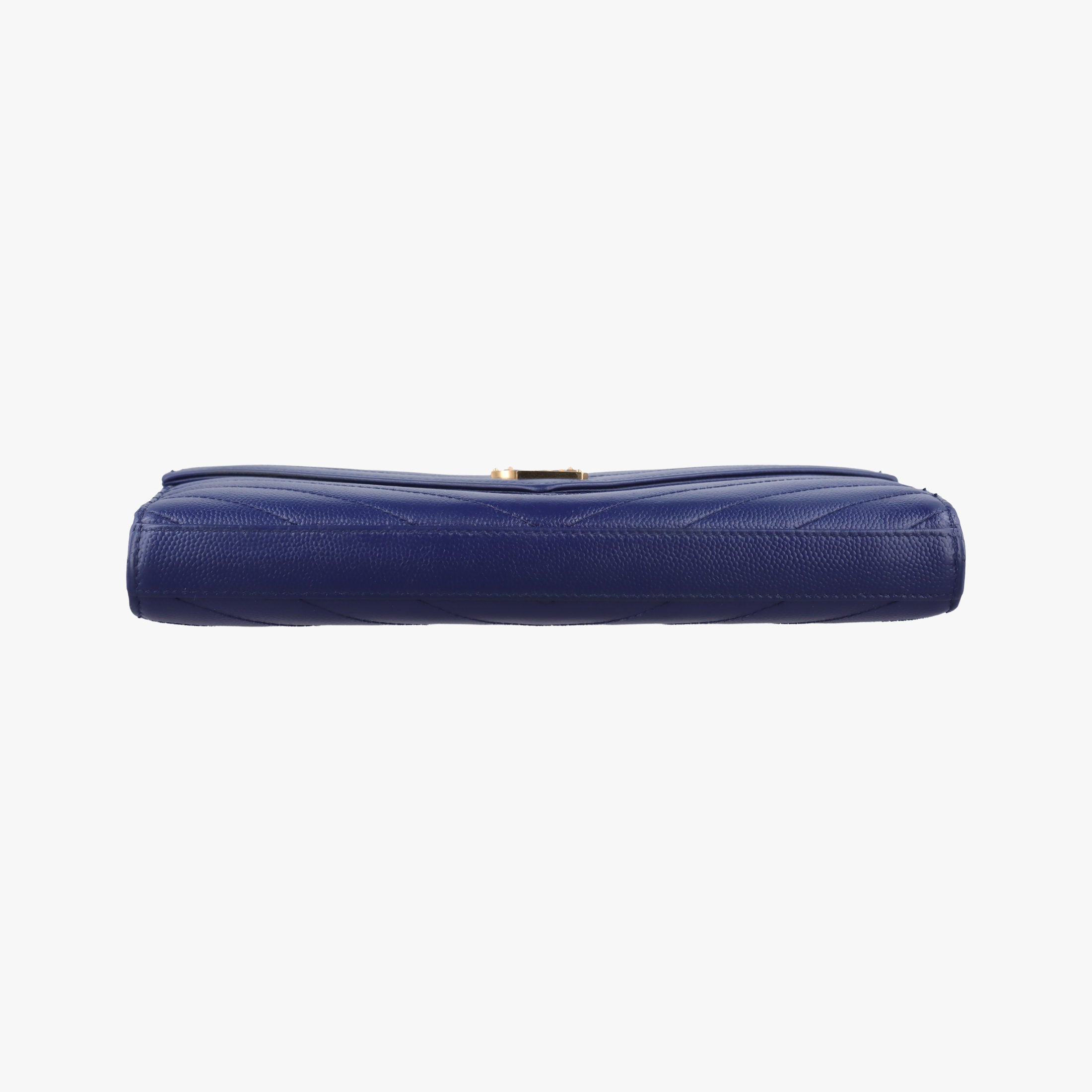 Pre-owned Yves Saint Laurent MONOGRAM Navy Caviar 377828 shoulderbag | stylenewstar