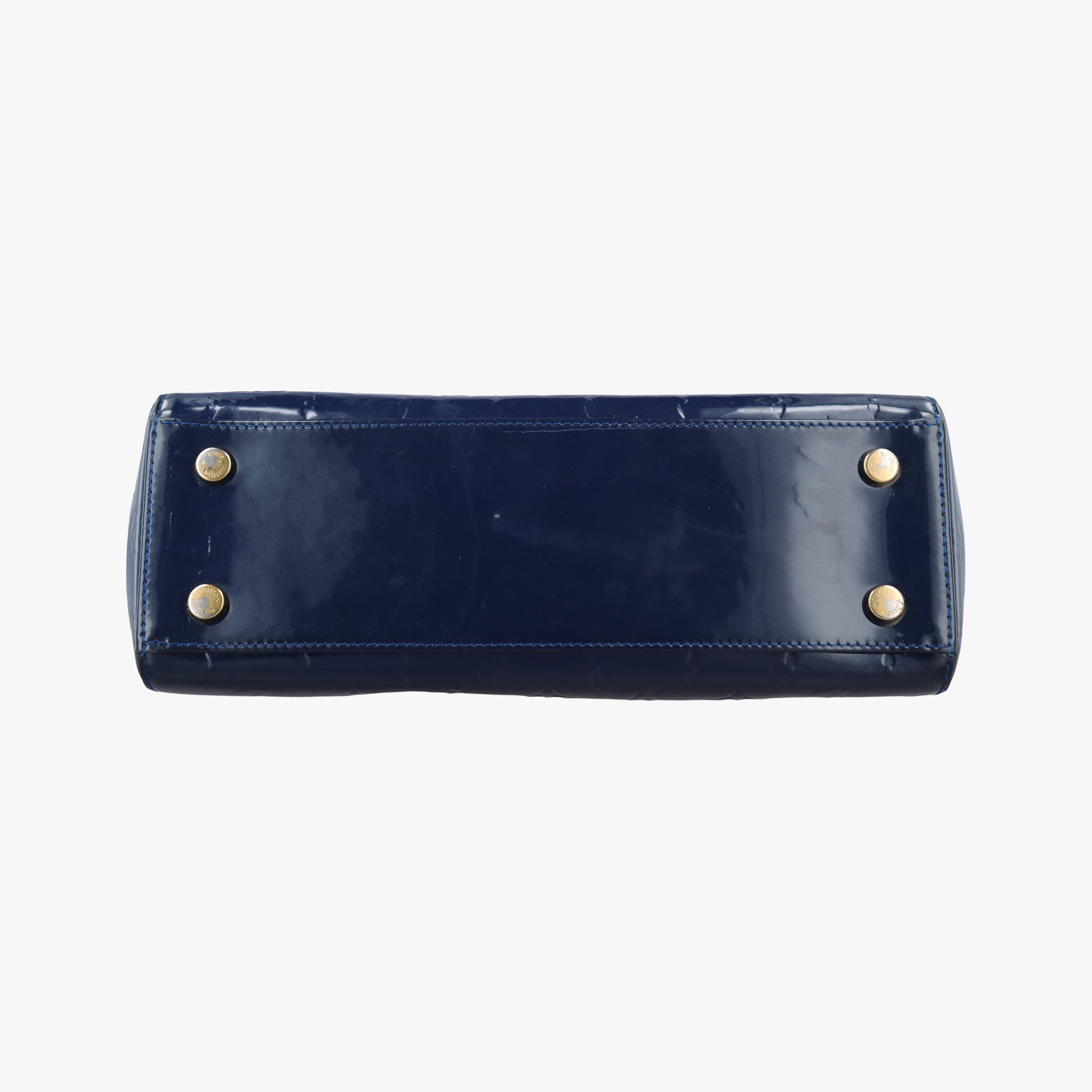 Pre-owned Louis Vuitton Brea MM Grand Bleu  Vernis M90054 shoulderbag | stylenewstar