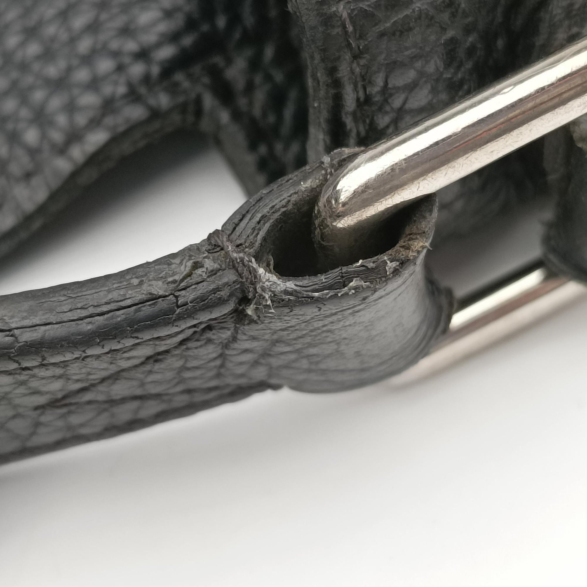 Secondhand Louis Vuitton Marius ブラック Taurillon Leather M54015 shoulderbag | stylenewstar
