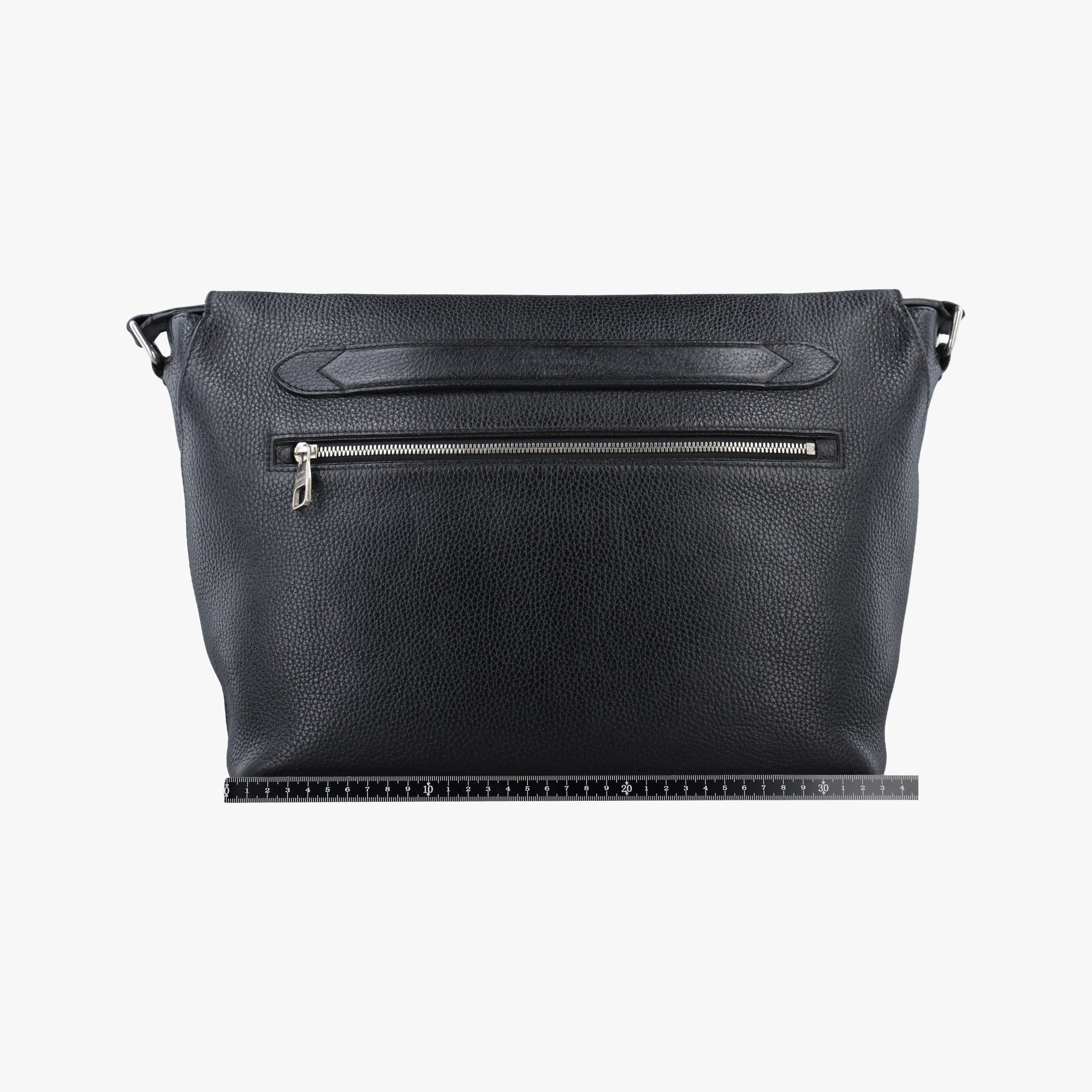 Secondhand Louis Vuitton Marius ブラック Taurillon Leather M54015 shoulderbag | stylenewstar