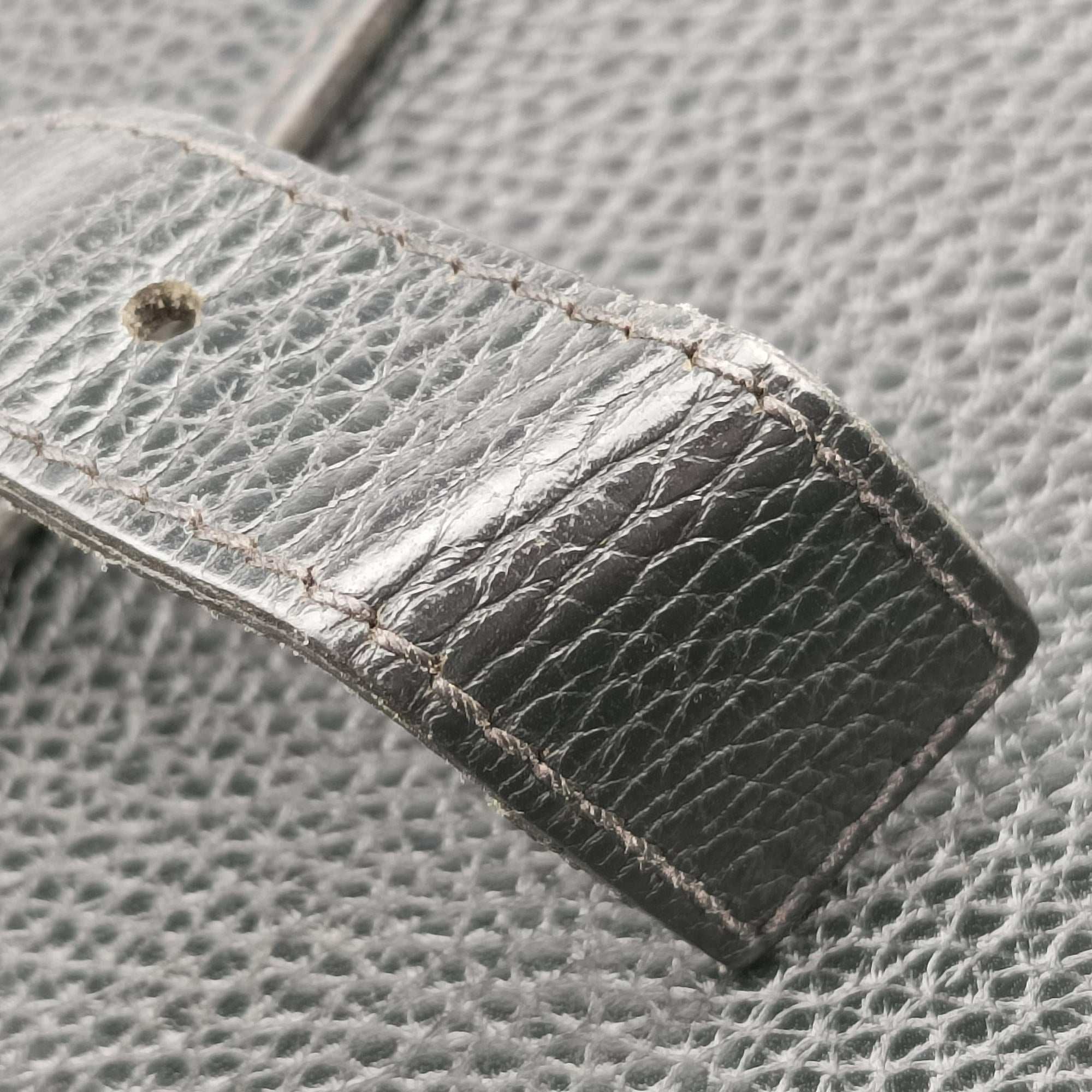 Secondhand Louis Vuitton Marius ブラック Taurillon Leather M54015 shoulderbag | stylenewstar