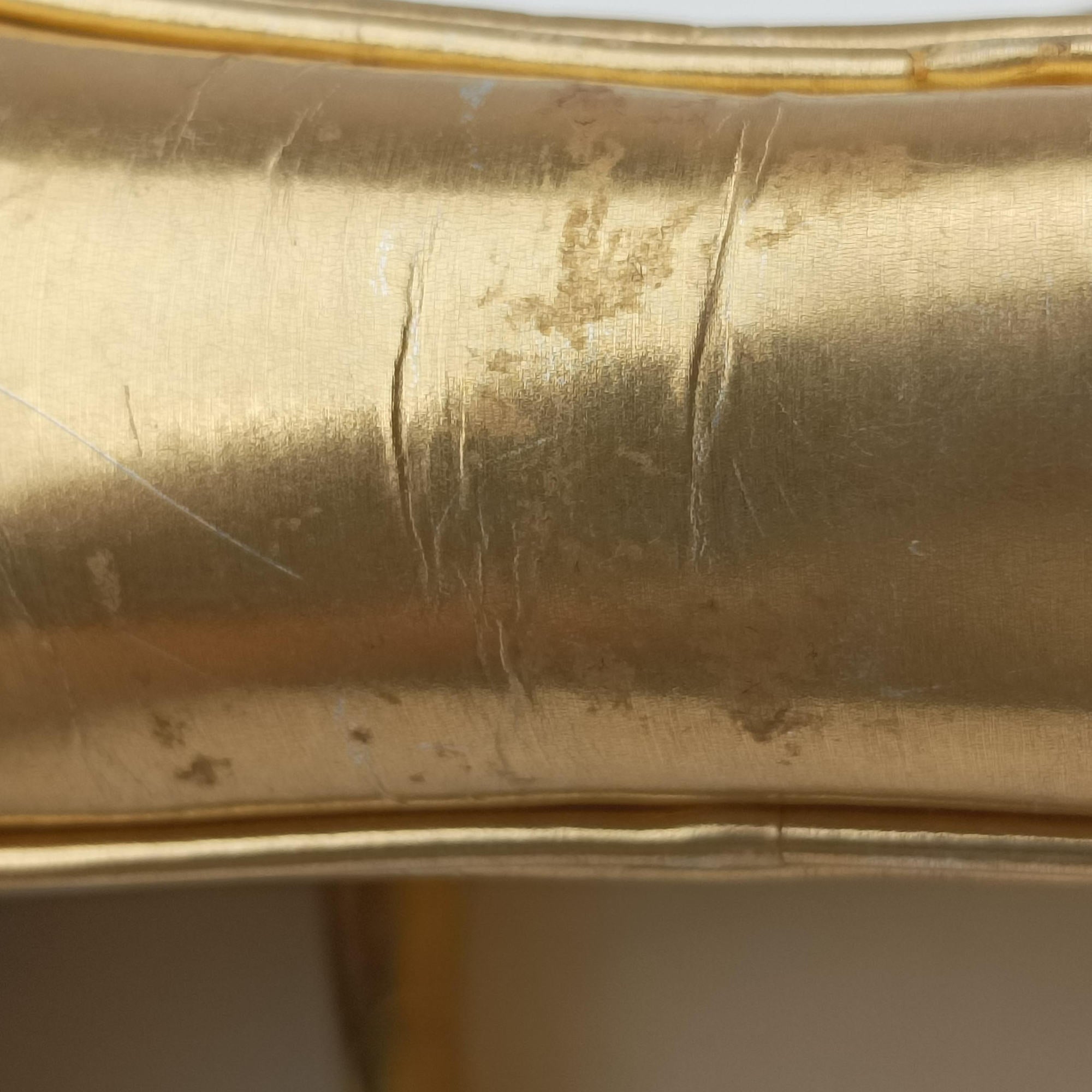 Secondhand Prada Mini Bauletto Golden Metallic Vitello Leather BL0705  shoulderbag | stylenewstar