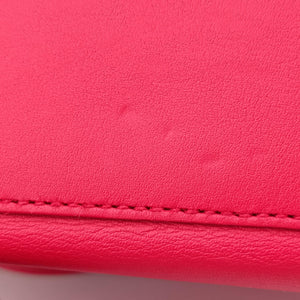 Pre-owned Yves Saint Laurent Y Ligne Petit Cabas Red Leather 311210 handbag | stylenewstar
