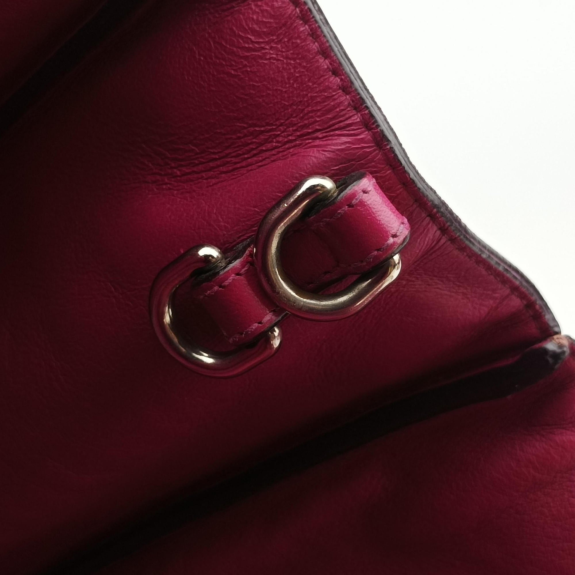 Pre-owned Christian Dior Diorissimo Beige Leather  shoulderbag | stylenewstar