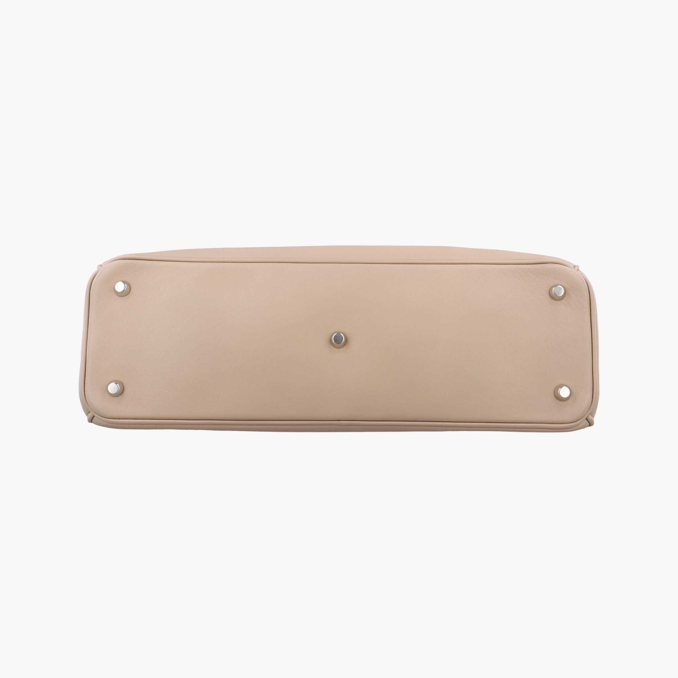 Pre-owned Christian Dior Diorissimo Beige Leather  shoulderbag | stylenewstar