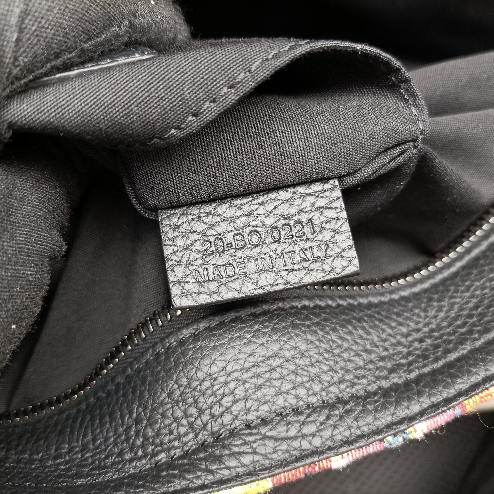 Pre-owned Christian Dior DIOR AND KENNY SCHARF Saddle Soft Multicolour Jacquard Canvas × Grained Calfskin  shoulderbag | stylenewstar