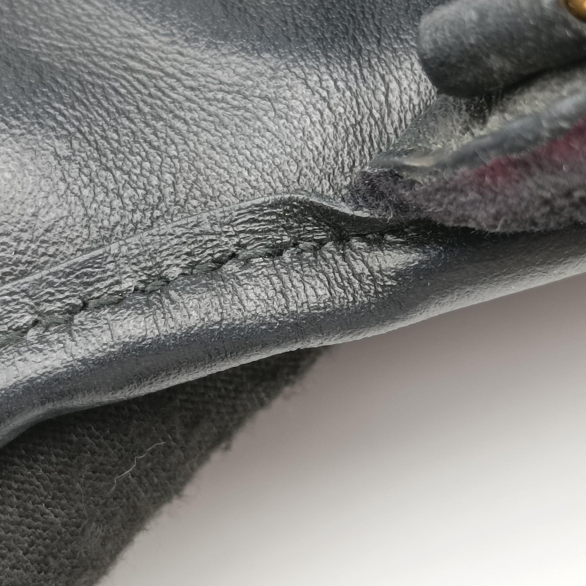 Pre-owned Prada Velvet Belt Bum Black Velour IBL002 shoulderbag | stylenewstar