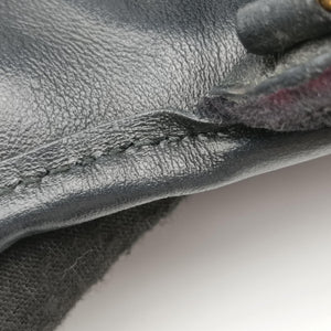 Pre-owned Prada Velvet Belt Bum Black Velour IBL002 shoulderbag | stylenewstar