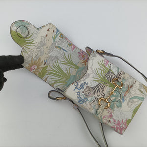 Pre-owned Gucci HORSEBIT 1955 Multicolour Leather 625612 shoulderbag | stylenewstar