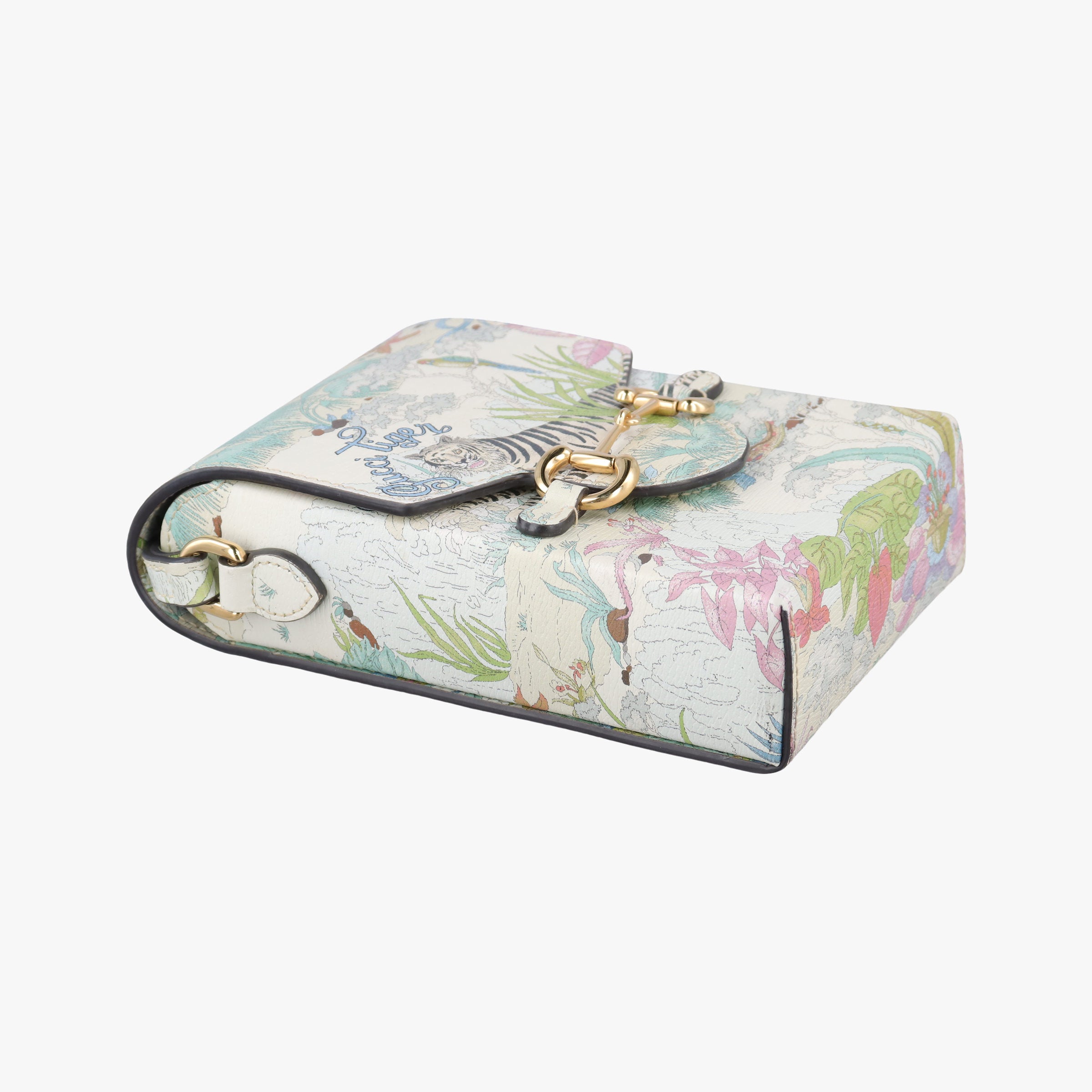 Pre-owned Gucci HORSEBIT 1955 Multicolour Leather 625612 shoulderbag | stylenewstar