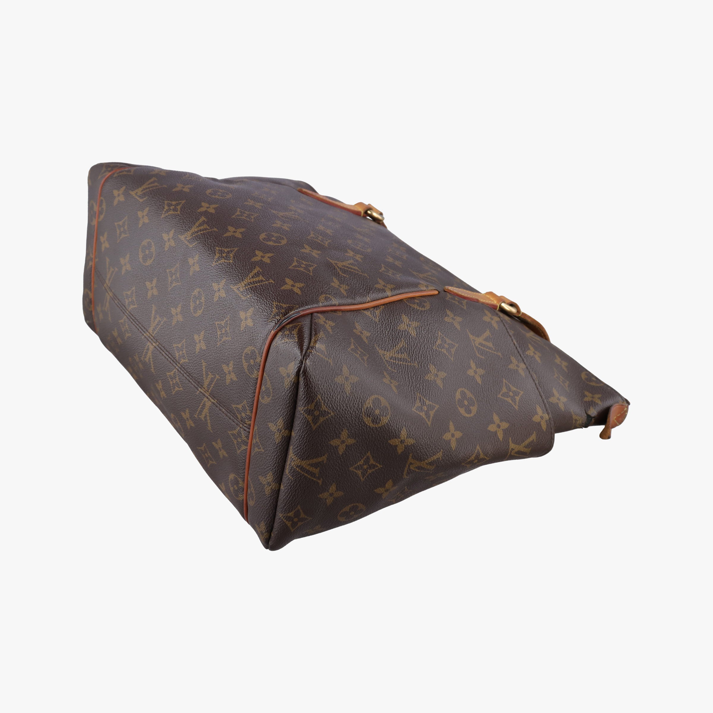 Pre-owned Louis Vuitton TOTALLY MM brown Monogram Canvas M56689 handbag | stylenewstar