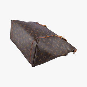 Pre-owned Louis Vuitton TOTALLY MM brown Monogram Canvas M56689 handbag | stylenewstar