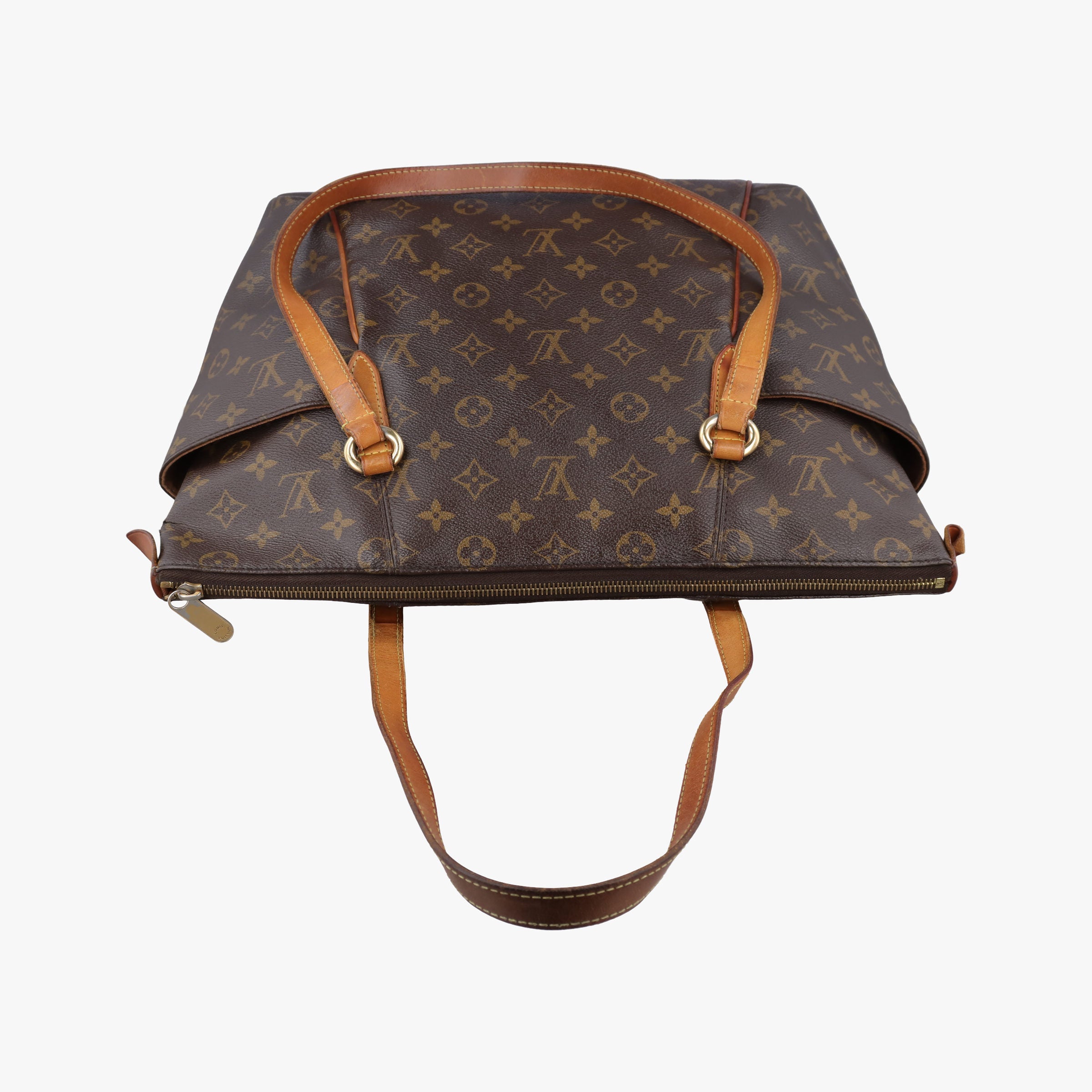 Pre-owned Louis Vuitton TOTALLY MM brown Monogram Canvas M56689 handbag | stylenewstar