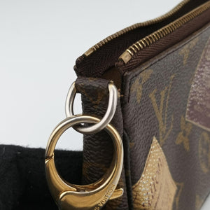 Pre-owned Louis Vuitton Mini Pochette Accessoires Brown Monogram Canvas M63798 handbag | stylenewstar