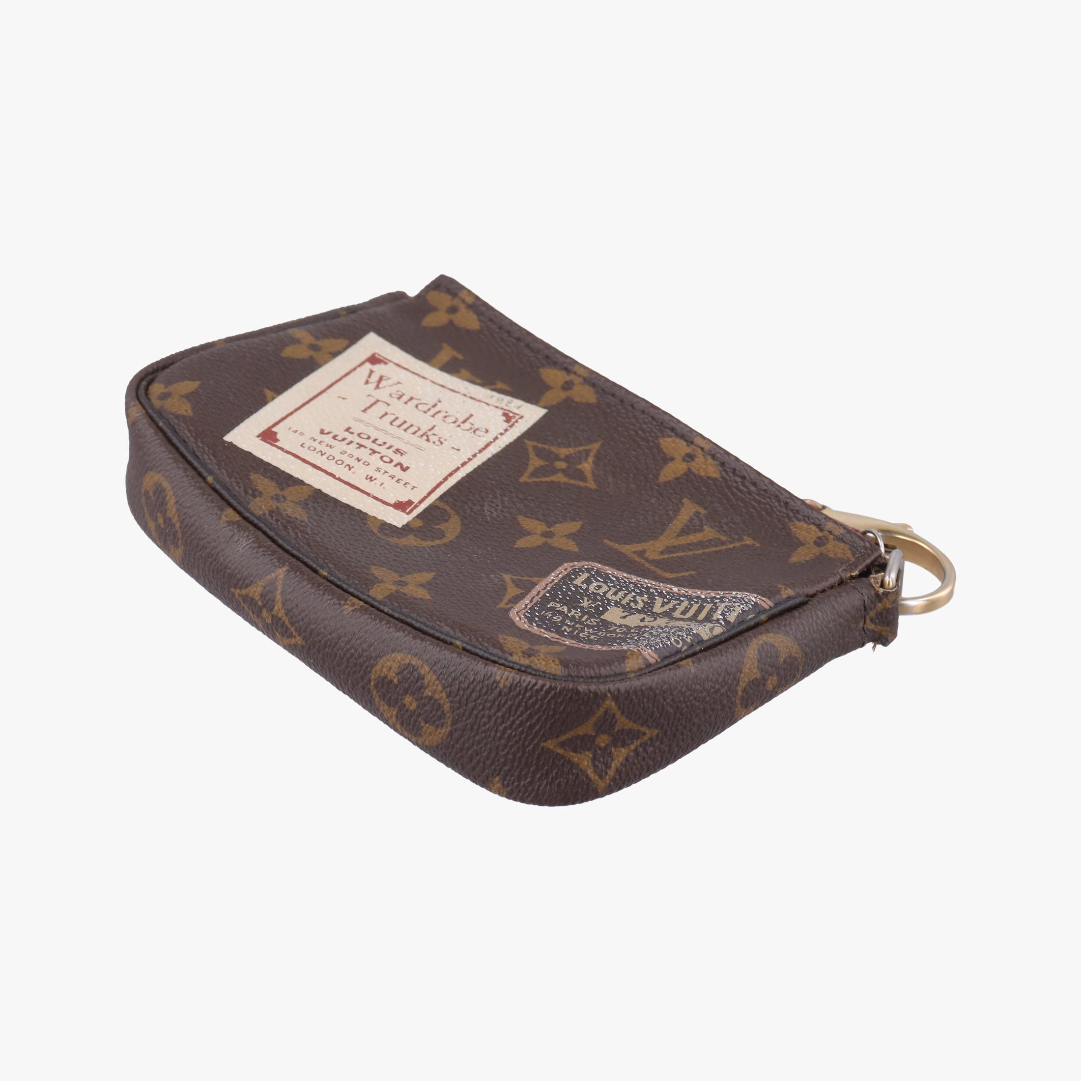 Pre-owned Louis Vuitton Mini Pochette Accessoires Brown Monogram Canvas M63798 handbag | stylenewstar
