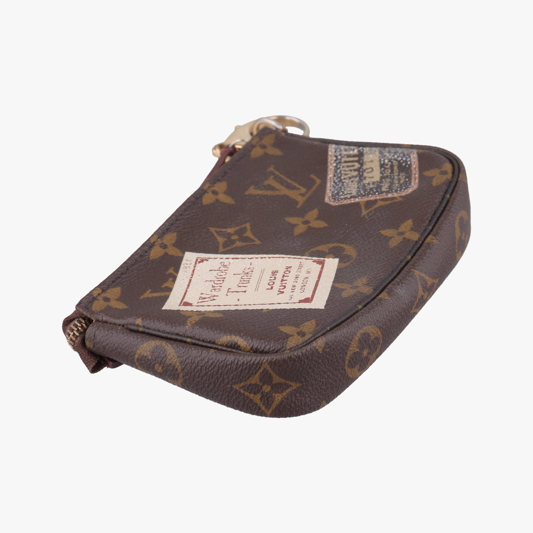 Pre-owned Louis Vuitton Mini Pochette Accessoires Brown Monogram Canvas M63798 handbag | stylenewstar