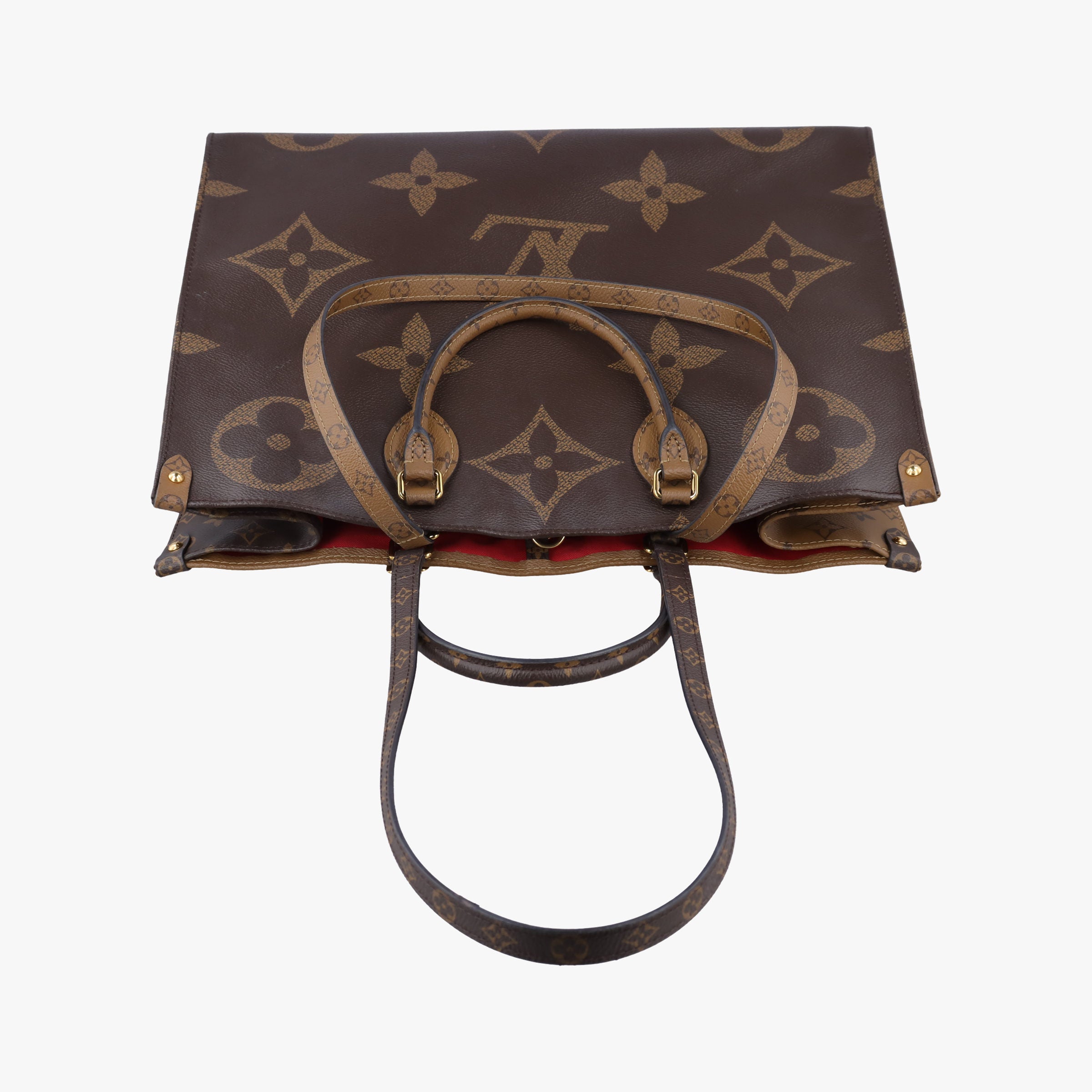 Pre-owned Louis Vuitton On the Go GM Brown Monogram Canvas M45320 shoulderbag | stylenewstar