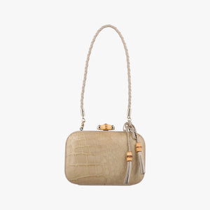 Vintage Gucci Broadway Taupe Leather 257075 handbag | stylenewstar