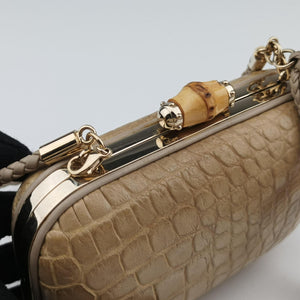 Vintage Gucci Broadway Taupe Leather 257075 handbag | stylenewstar