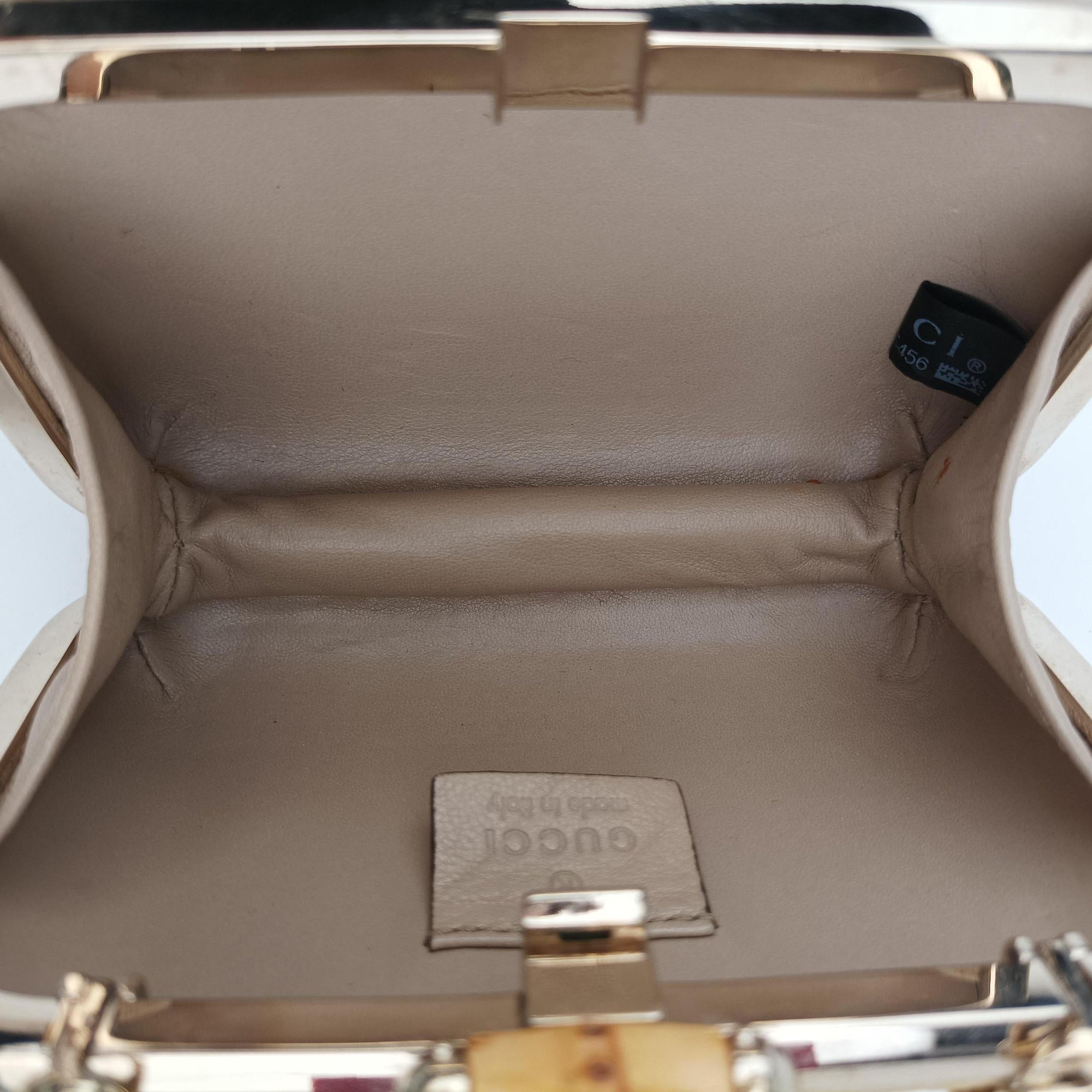 Vintage Gucci Broadway Taupe Leather 257075 handbag | stylenewstar