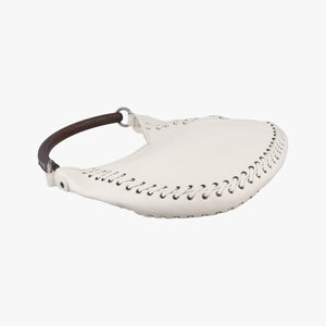 Pre-owned Christian Dior Ethnic Hobo White Leather  handbag | stylenewstar