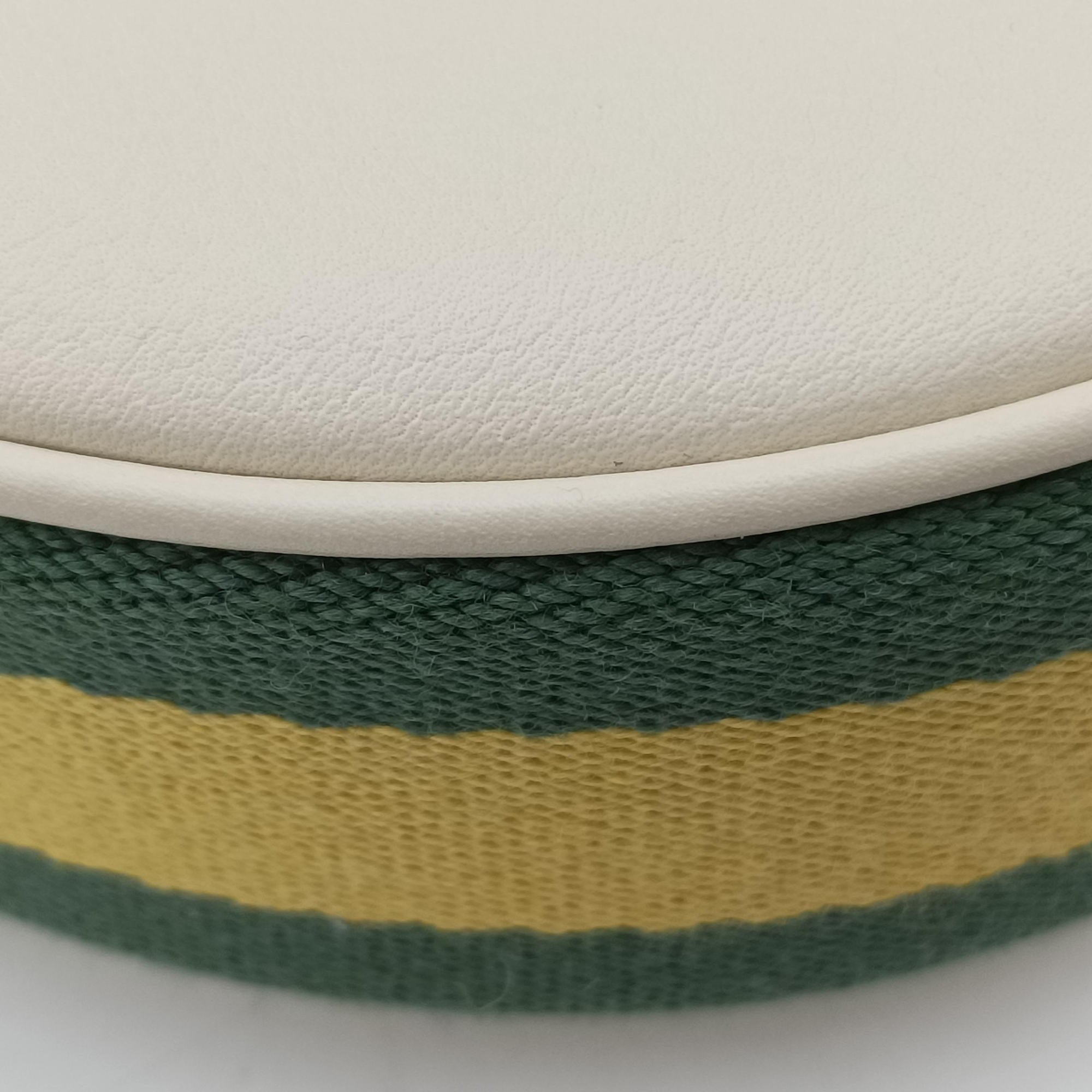 Vintage Gucci Attache G-Shaped Hook White Leather 702823 shoulderbag | stylenewstar