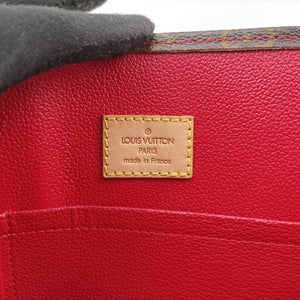 Vintage Louis Vuitton Cherry Sac Plat Brown×Cherry Print Monogram Canvas M95010 handbag | stylenewstar