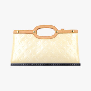 Pre-owned Louis Vuitton ROXBURY Drive Perle Vernis M91374 shoulderbag | stylenewstar